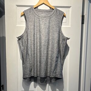 Athleta Activewear Gray Sleeveless Top